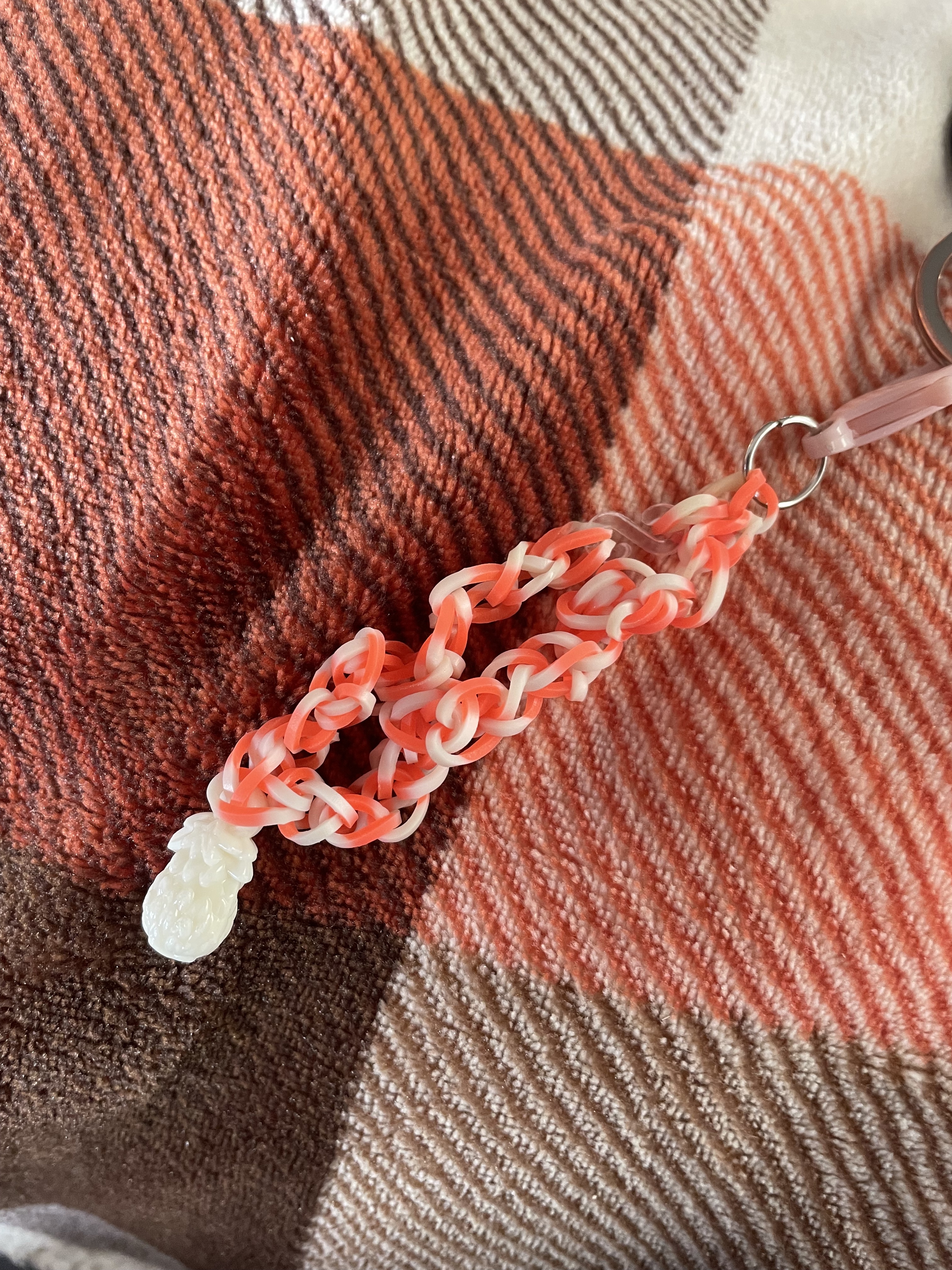 Loom Band Keychain